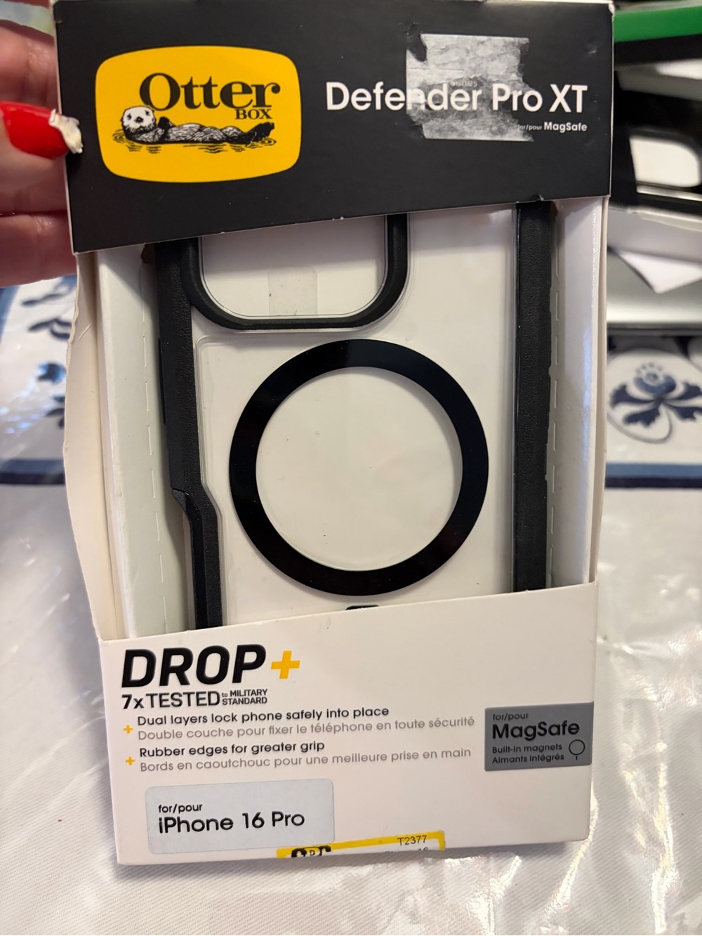 OtterBox Defender Pro XT Black Case for iPhone 16 Pro New
